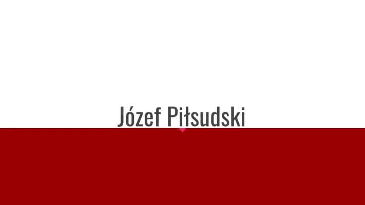 Know Prezentacja o Józefie Piłsudskim  thumbnail