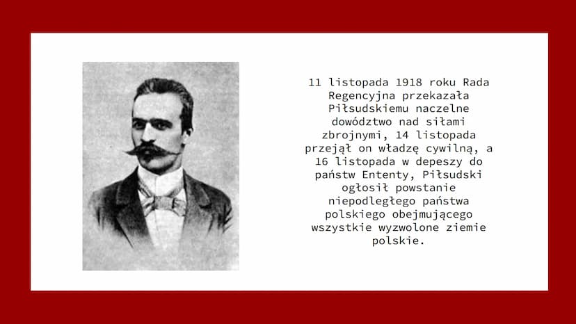 
<p>Józef Piłsudski urodził się 5 grudnia 1867 r. w Zuławie pod Wilnem. Podczas studiów medycznych związał się z socjalistyczno-rewolucyjnym