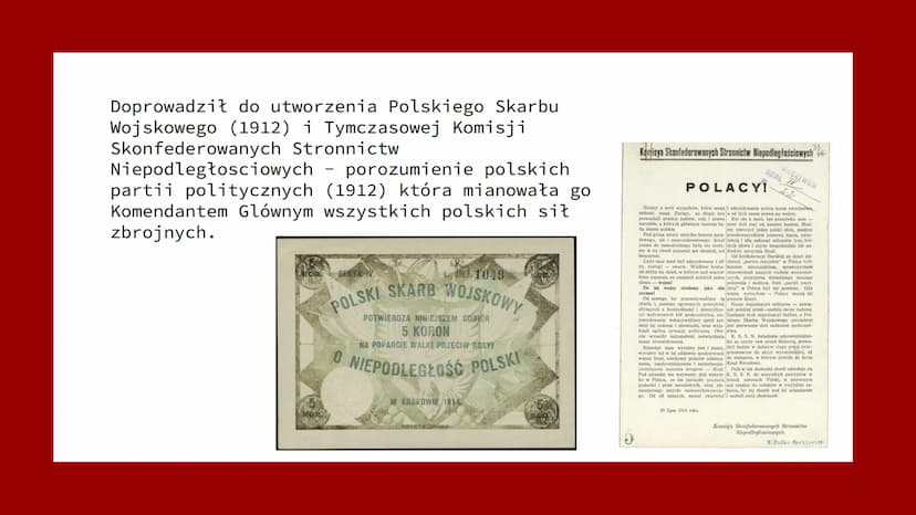 
<p>Józef Piłsudski urodził się 5 grudnia 1867 r. w Zuławie pod Wilnem. Podczas studiów medycznych związał się z socjalistyczno-rewolucyjnym