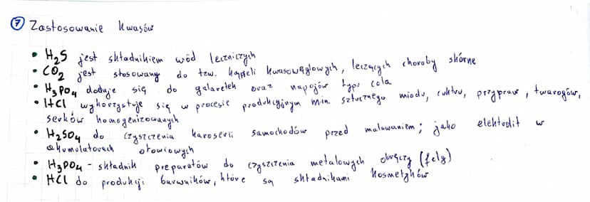 Kwasy
KWASY to związki chemiczne,
a tomour
lub
grup
Podział kwasów
·
Właściwośc
•
R-reszta kwasowa
m - wartościowość reszty kwasowej
-> Kwas