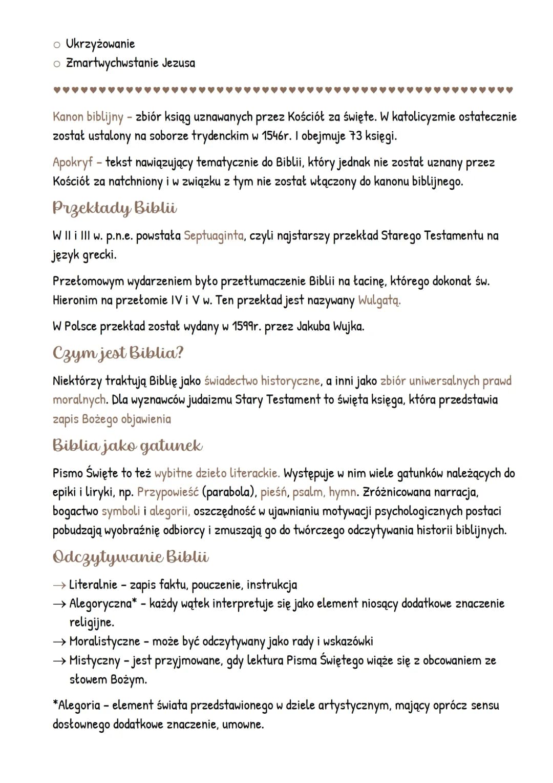 Biblia kilka anonimowych autorów
Wstęp
Biblia była jednym z najważniejszych źródeł kultury europejskiej i do dziś należy do
najsilniej oddzi