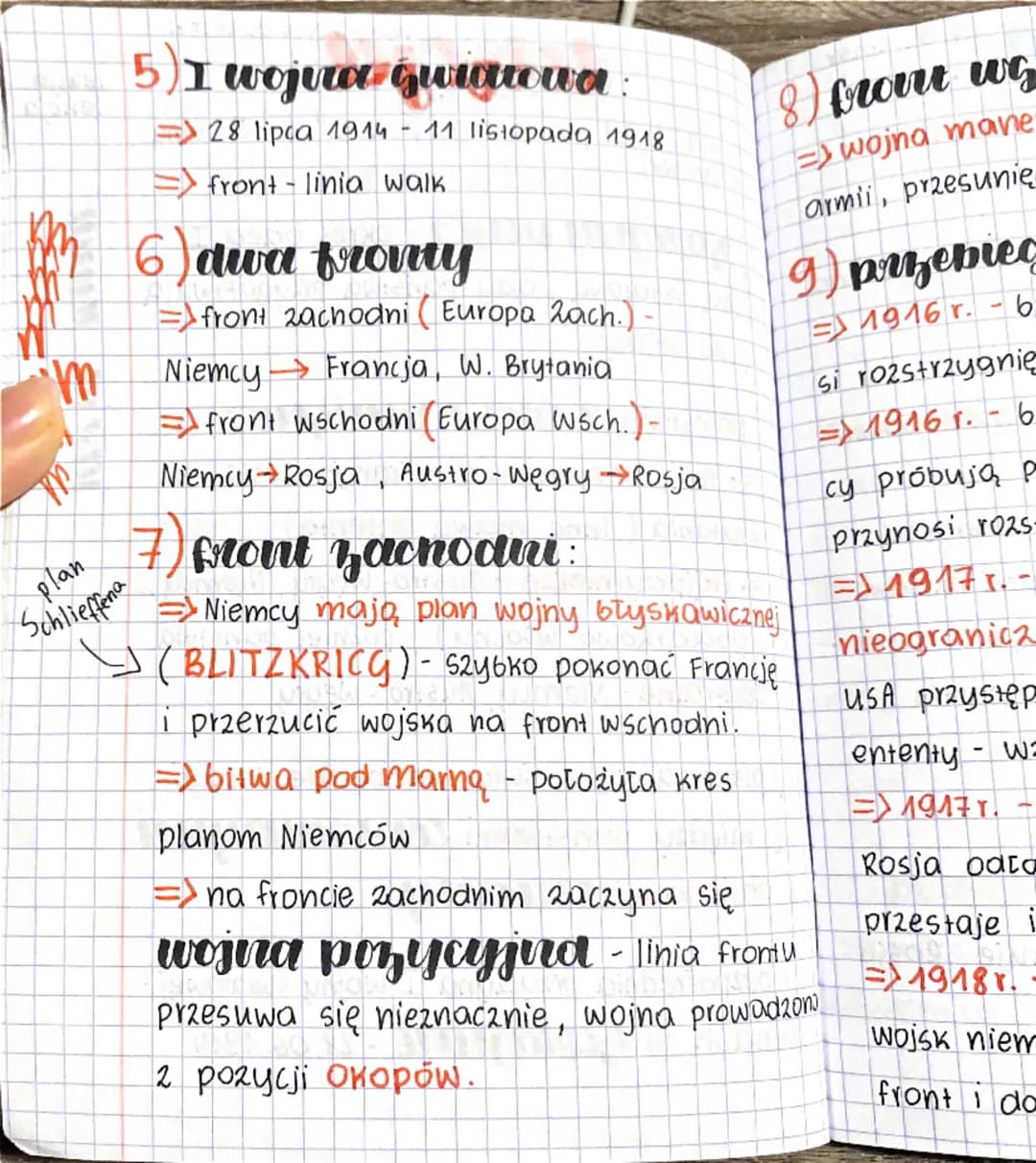 --- OCR Start ---
Temat: Od "zbrojnego pokoju" do I wojny
światowej
1) zbrojny pokój - okres przed I
wojną światową, gdy państwa przygotowuj