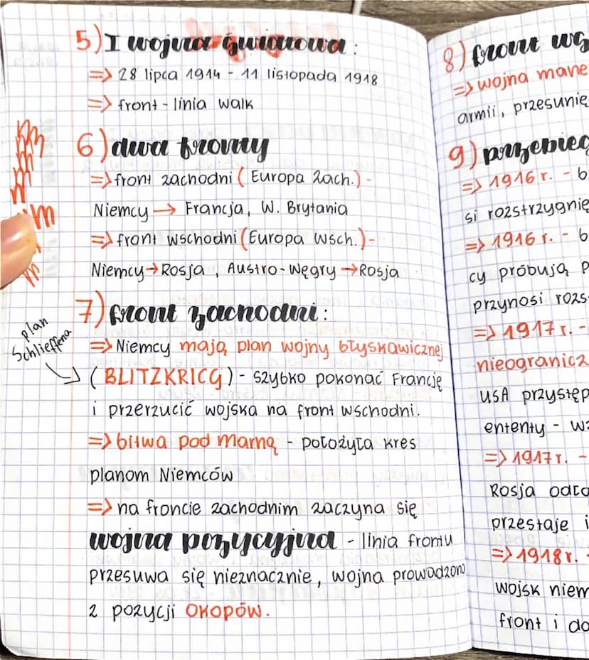 --- OCR Start ---
Temat: Od "zbrojnego pokoju" do I wojny
światowej
1) zbrojny pokój - okres przed I
wojną światową, gdy państwa przygotowuj