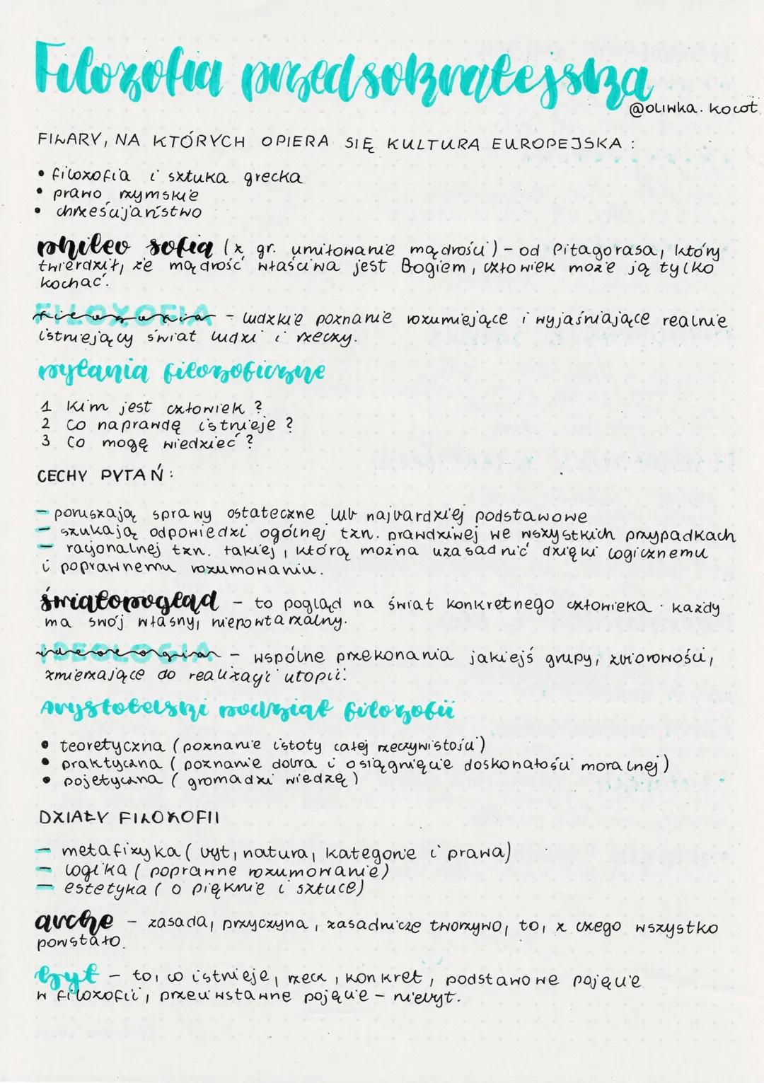 # Filozofia przed sozvatejsza

FILARY, NA KTÓRYCH OPIERA SIĘ KULTURA EUROPEJSKA:

*   filoxofia i sztuka grecka
*   prawo, mymskie
*   chees