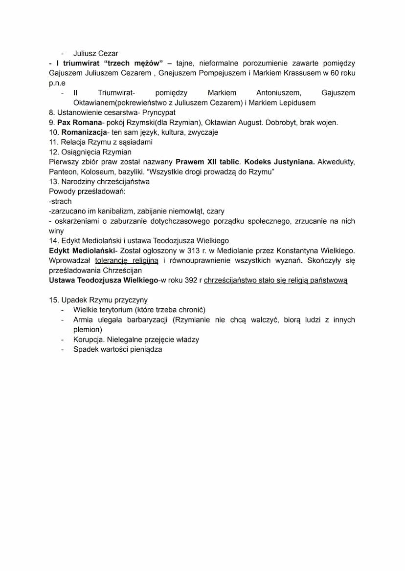 W środkowej Italii, nad Tybrem (kraina Lacjum) zamieszkiwali Latynowie. Mówili językiem,
który nazywamy dziś „łacińskim". Najważniejszym mia