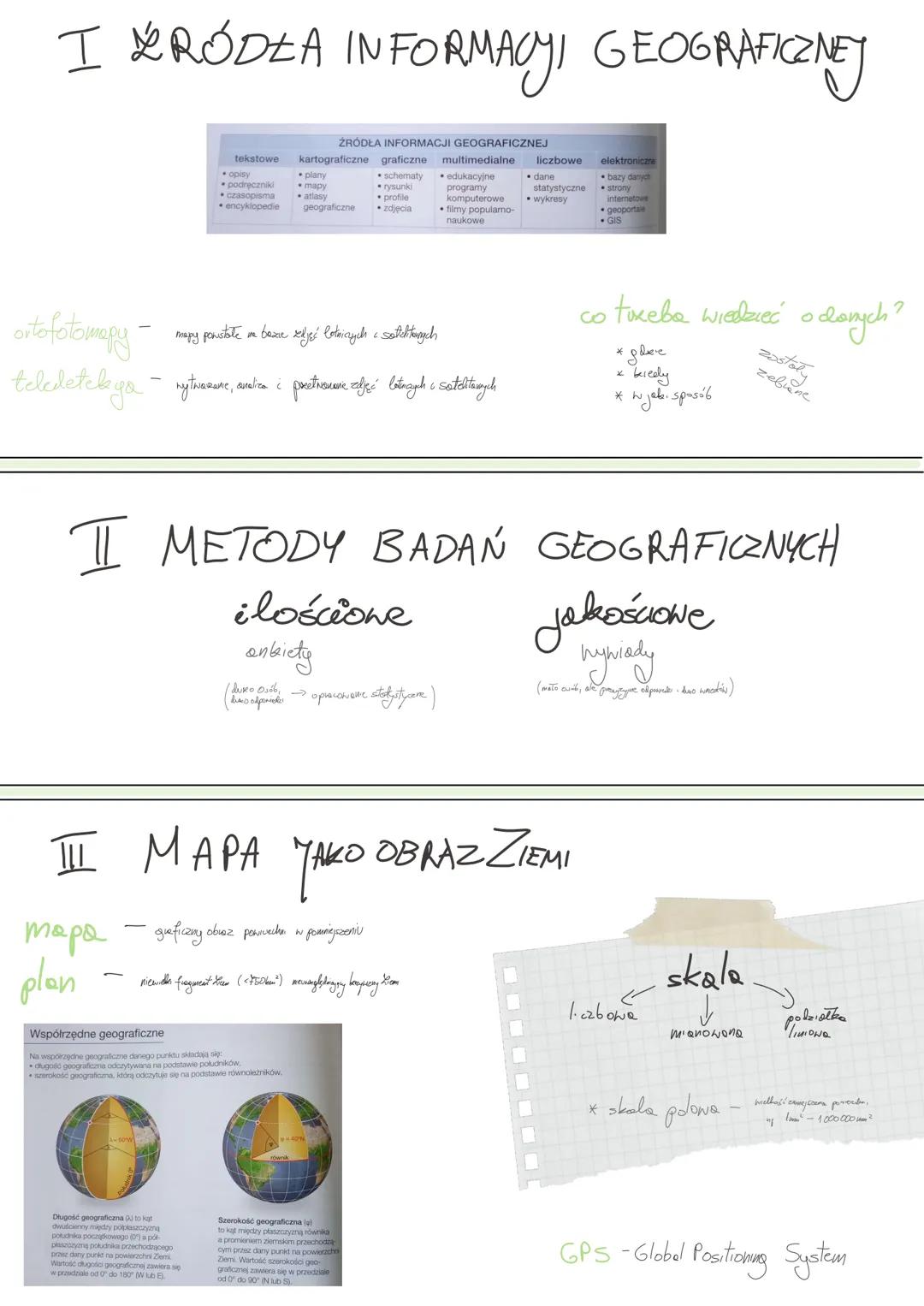 I KRÓDŁA INFORMACJI GEOGRAFICZNEJ
tekstowe
ILL
тара
plan
ŹRÓDŁA INFORMACJI GEOGRAFICZNEJ
kartograficzne graficzne multimedialne liczbowe
• s
