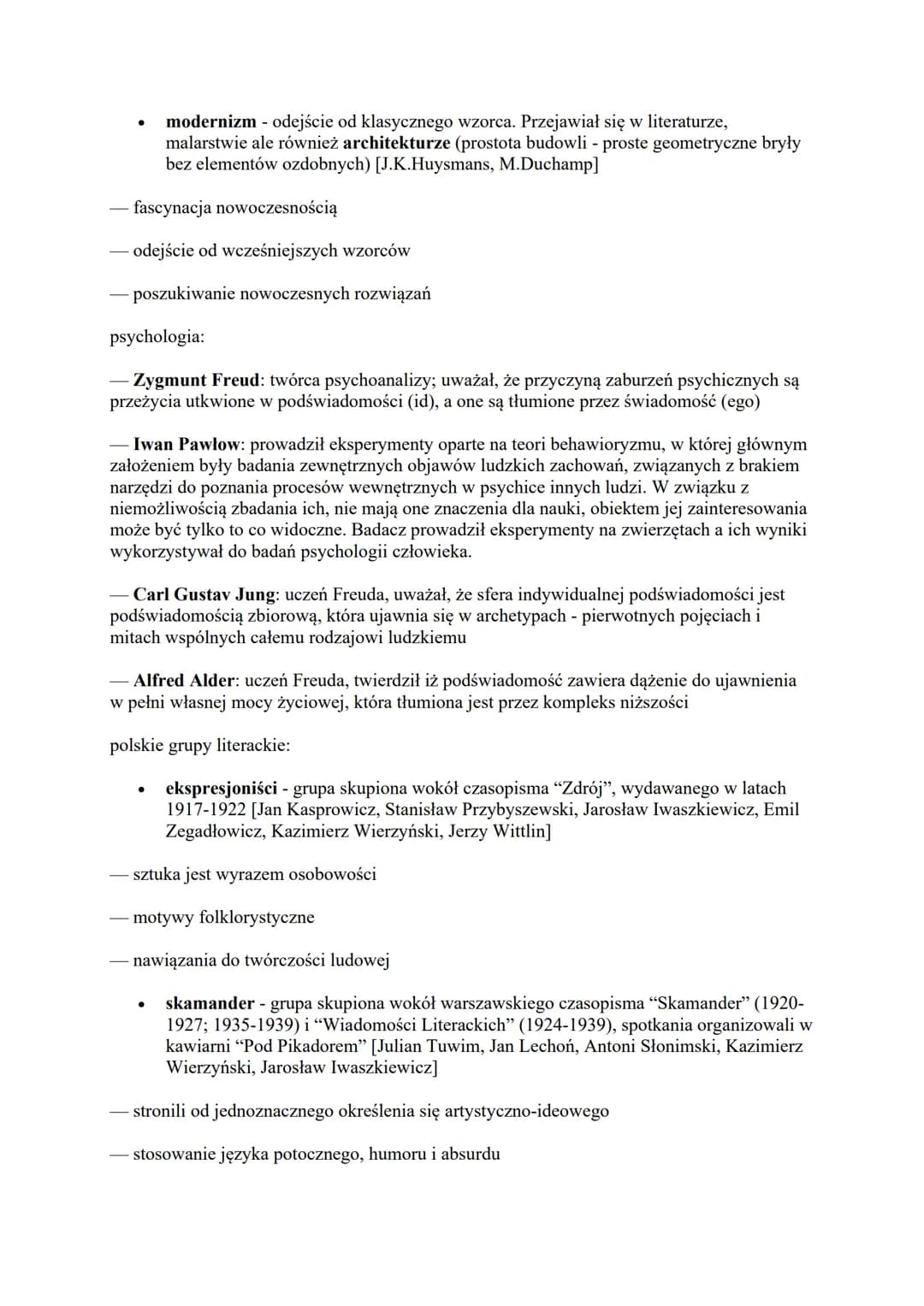 dwudziestolecie międzywojenne
1918 - 1939 (okres pomiędzy I wojną światową, a II wojną światową)
wybrane kierunki w filozofii:
intuicjonizm 