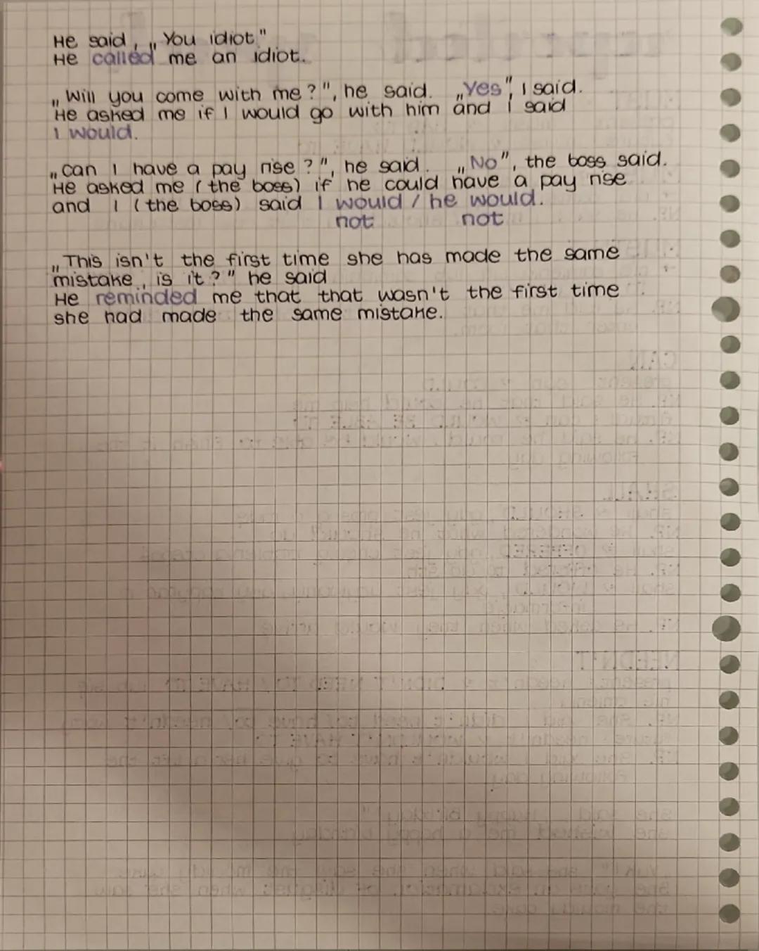 # reported speech

DIRECT SPEECH

present simple
"Tom needs a new bike."
Dad said

present continuous
"He is watching TV.", she
said

presen