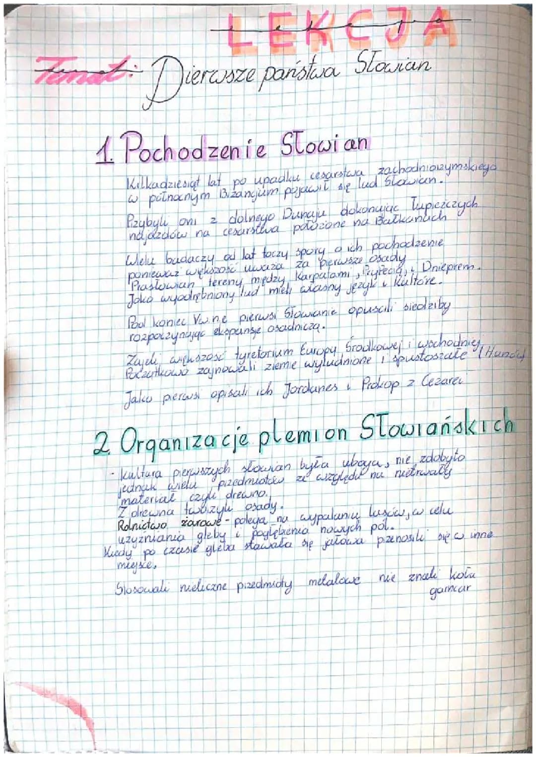 Pierwsze państwa słowian