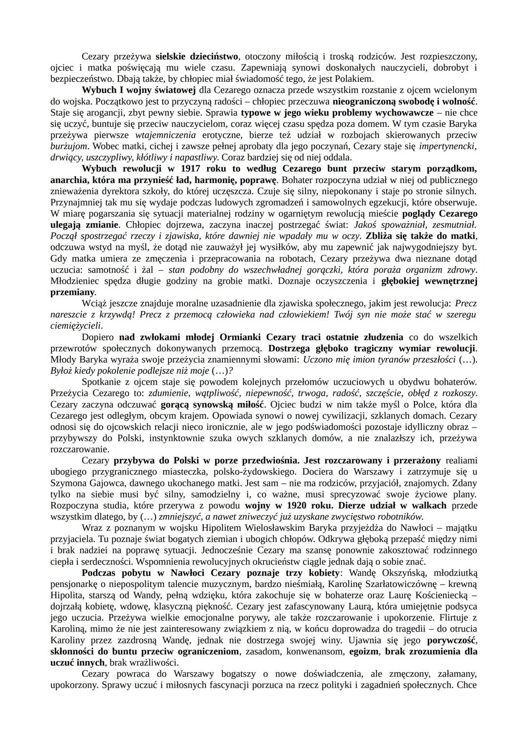 ⚫ rodzaj literacki: epika
⚫ gatunek literacki: powieść polityczna

Przedwiośnie

czas i okoliczności powstania

Przedwiośnie zostało ukończo