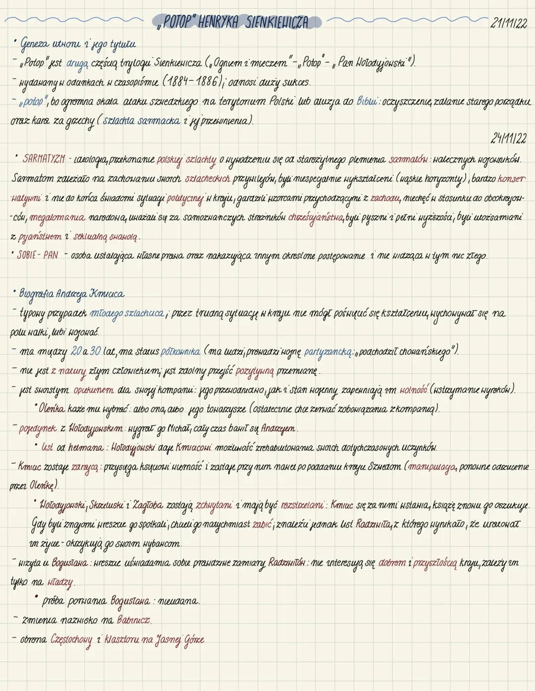 POTOP" HENRYKA SIENKIEWICZA
-"Potop" jest drugą częścią trylogu Sienkiewicza („Ogniem z mieczem"-„Potop"- "Pan Hołodyjowski").
2
- Hydawany 