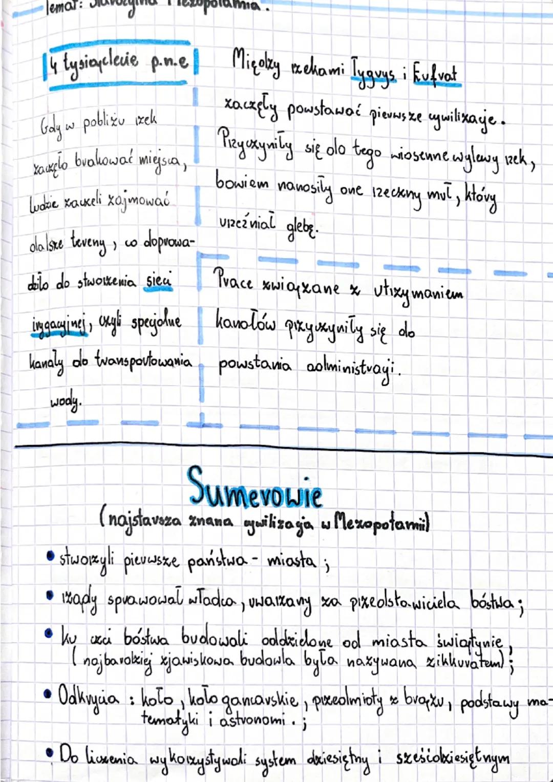 opolamia.

4 tysiąclecie p.n.e Mizolzy rzekami Tyguys i kufuat

Gdy w pobliżu zek
χαικείο brakować miejsca,
udie xauxeli xajmować

olalsze t