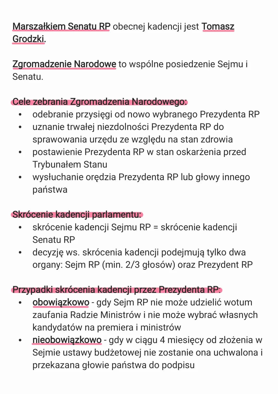 3. Organy władzy publicznej w
Polsce
3.1. Konstytucja Rzeczpospolitej Polskiej
Nazwa
Data
konstytucji uchwalenia
Konstytucja 3 3.05.1791
maj