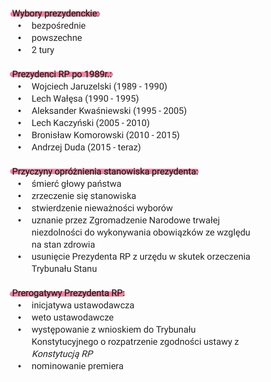 3. Organy władzy publicznej w
Polsce
3.1. Konstytucja Rzeczpospolitej Polskiej
Nazwa
Data
konstytucji uchwalenia
Konstytucja 3 3.05.1791
maj