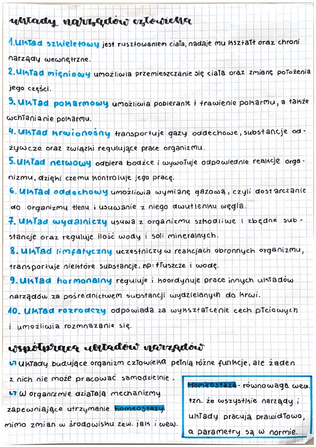 biologia
Podstawowymi jednostkami organizmu są komórki. Komórki, które ma -
ją podobną budowę i pełnią te same funkcje tworzą tkanki. Z tkan