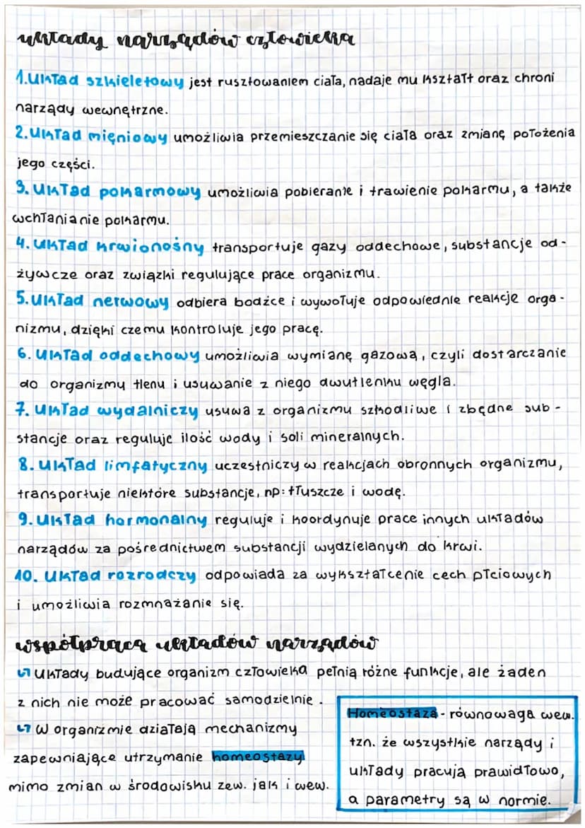 biologia
Podstawowymi jednostkami organizmu są komórki. Komórki, które ma -
ją podobną budowę i pełnią te same funkcje tworzą tkanki. Z tkan