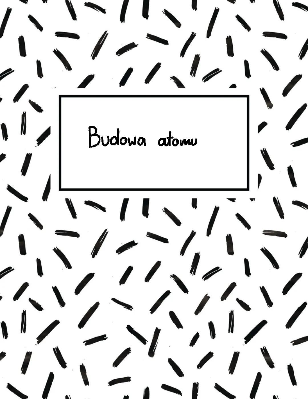 budowa atomu