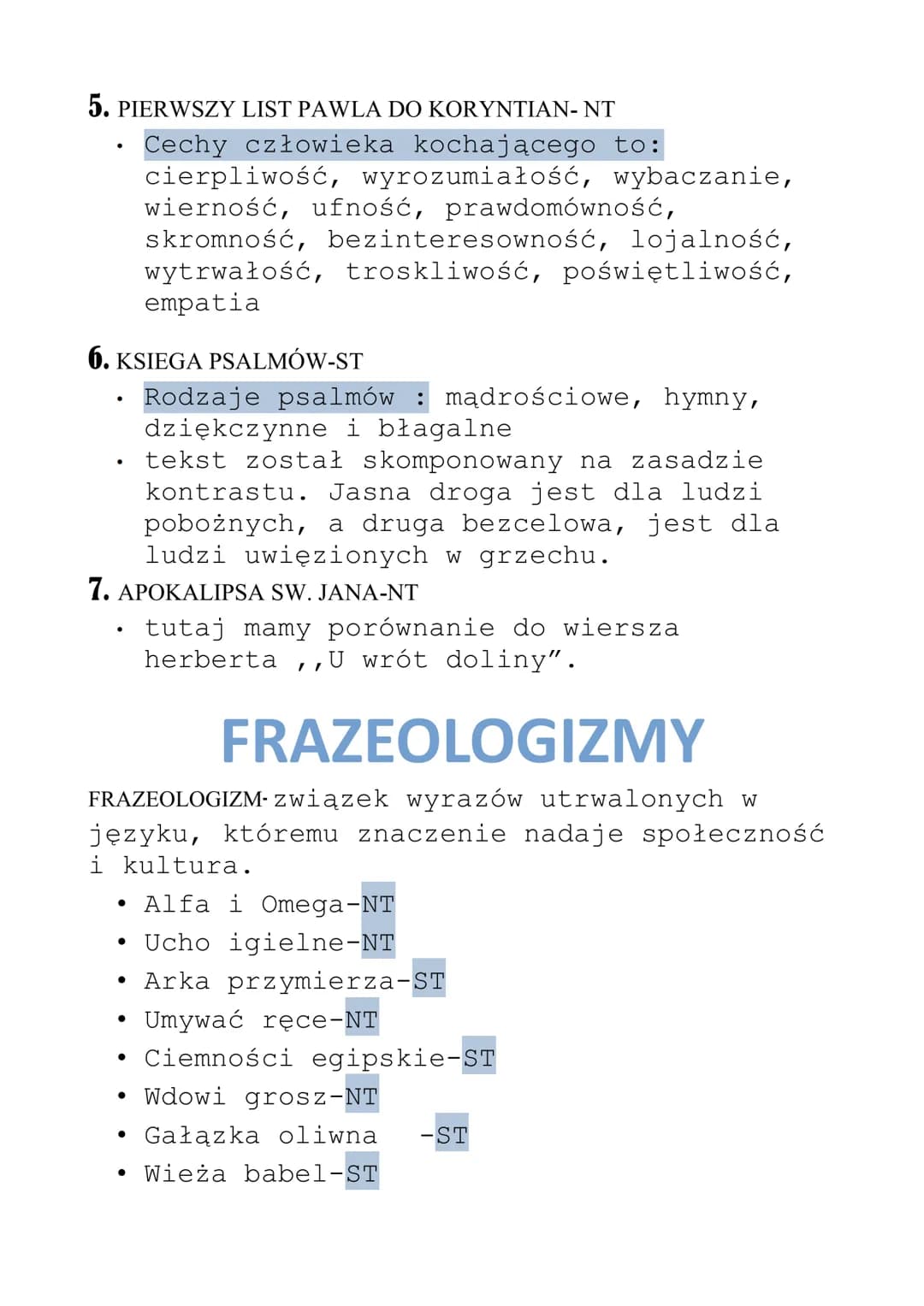 BIBLIA
1. TWORZENIE BIBLII
była pisana przez greków, rzymian i izraelitów
powstawała przez ok. 100 lat, a spisywana była
od VI w.p.n.e.
●
●
