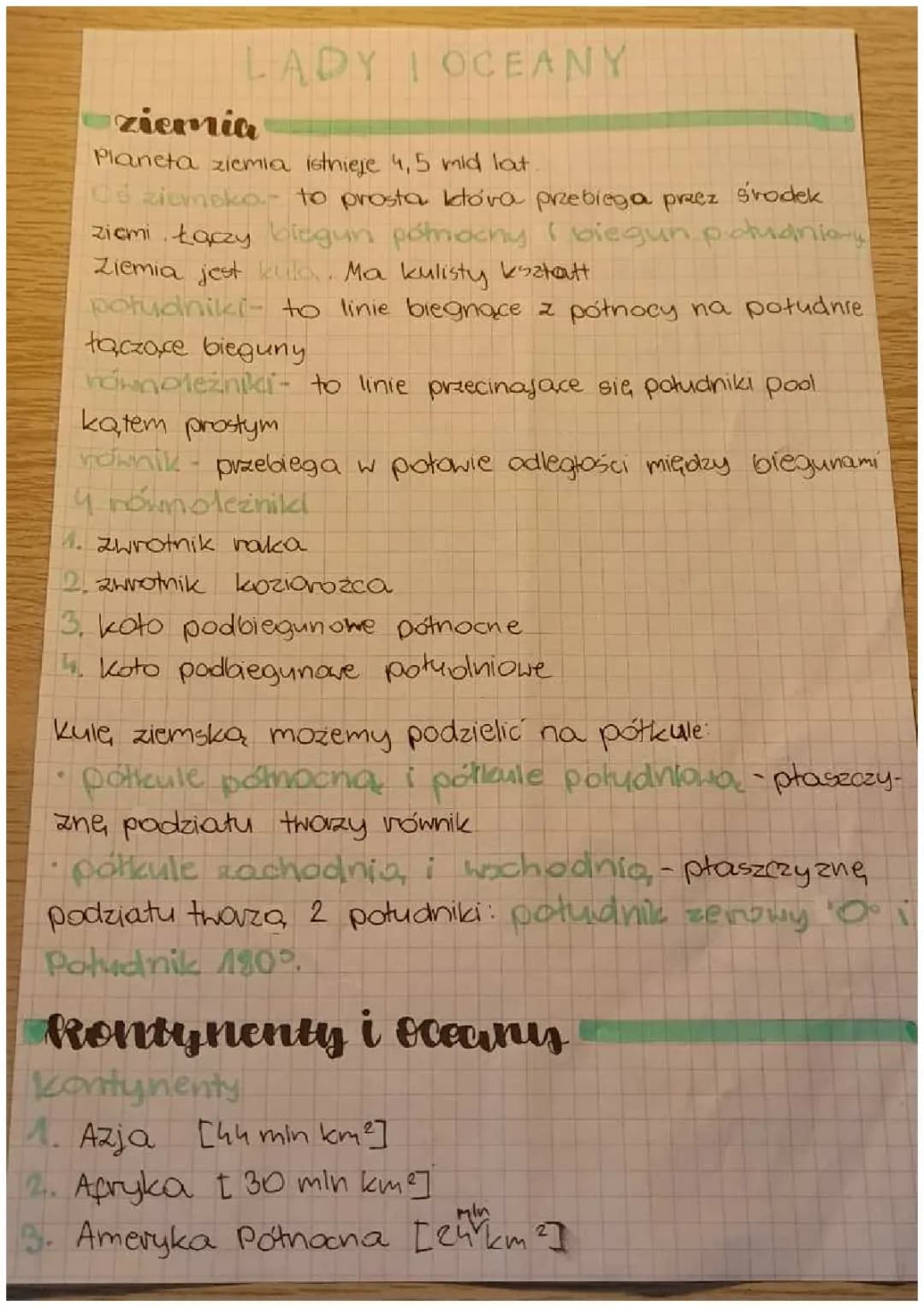 Przez lądy i oceany