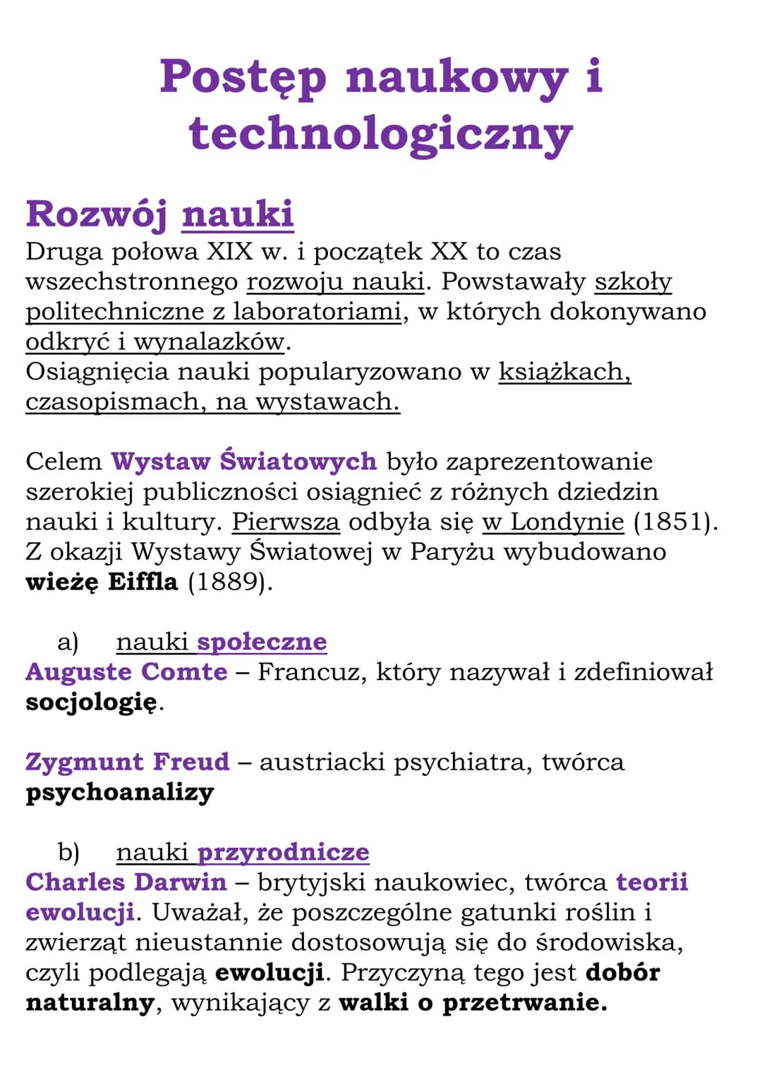 
<p>W XVIII wieku następował znaczący rozwój nauki, który doprowadził do powstania wielu nowych dziedzin i teorii naukowych. W tym okresie n
