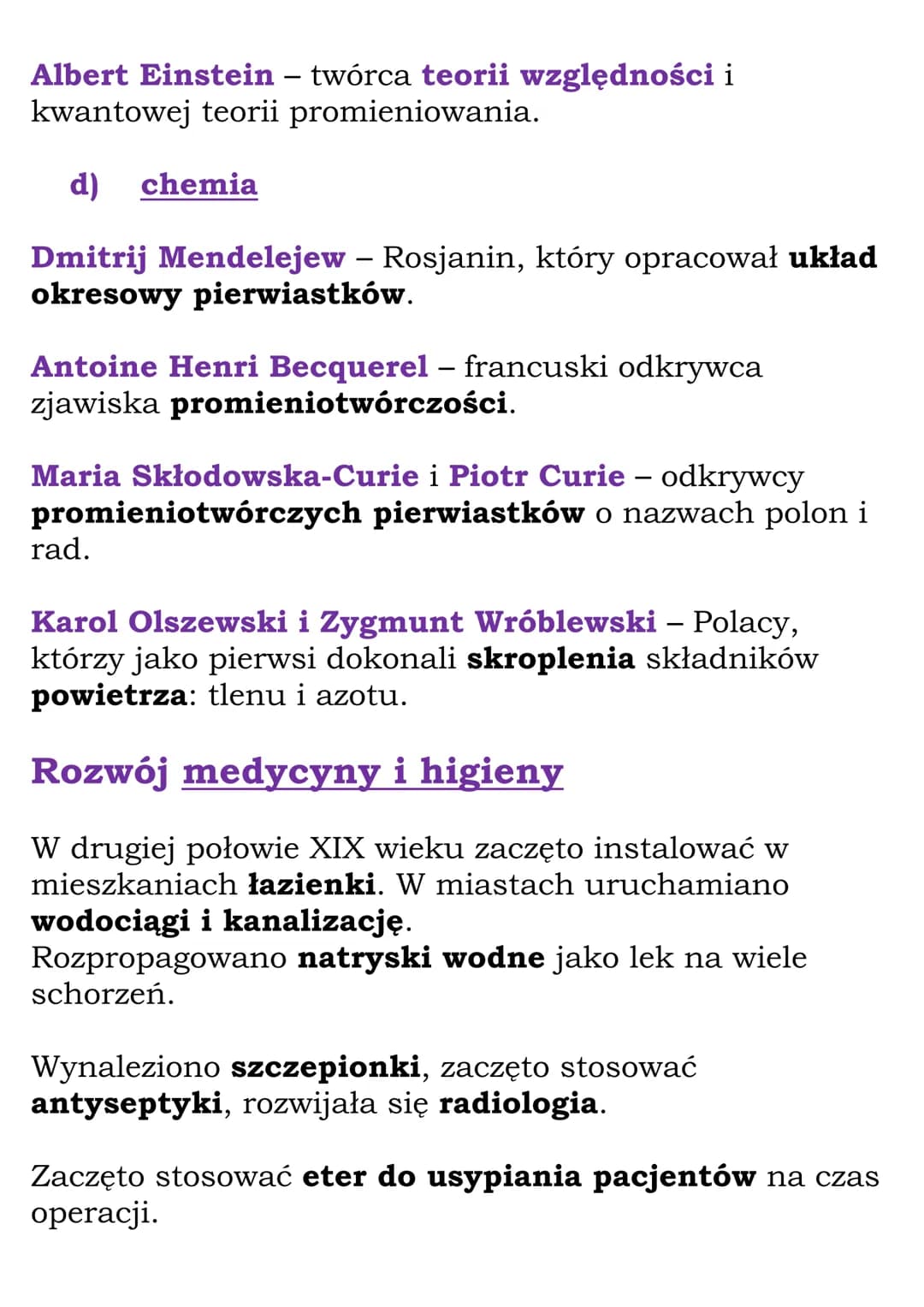 
<p>W XVIII wieku następował znaczący rozwój nauki, który doprowadził do powstania wielu nowych dziedzin i teorii naukowych. W tym okresie n
