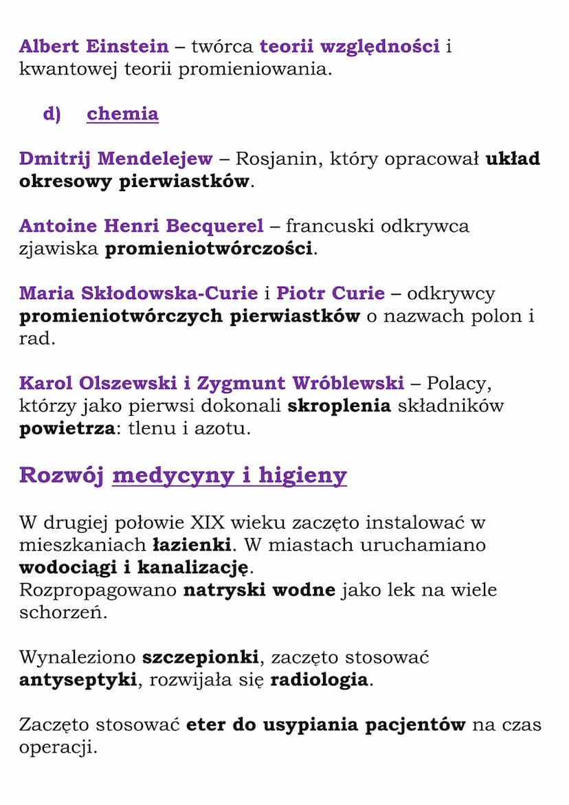 
<p>W XVIII wieku następował znaczący rozwój nauki, który doprowadził do powstania wielu nowych dziedzin i teorii naukowych. W tym okresie n