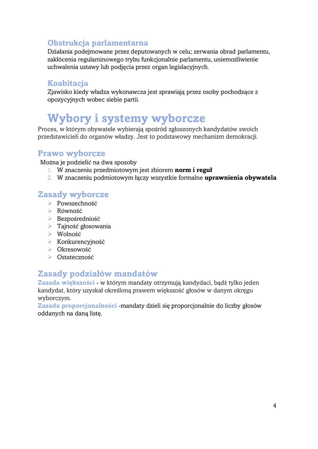 
<h2 id="partiepolityczne">Partie Polityczne</h2>
<p>Partia polityczna to dobrowolna organizacja dążąca do zdobycia lub utrzymania władzy w 