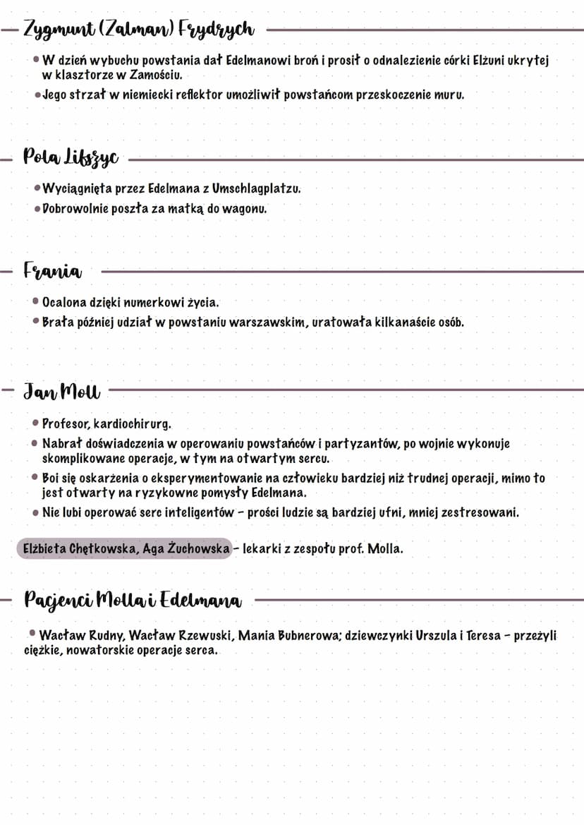 Zdążyć przed
Panem Bogiem
HANNA KRALL
Geneza
> Zdążyć przed Panem Bogiem to zapis rozmowy Hanny Krall z Markiem Edelmanem -
kardiochirurgiem