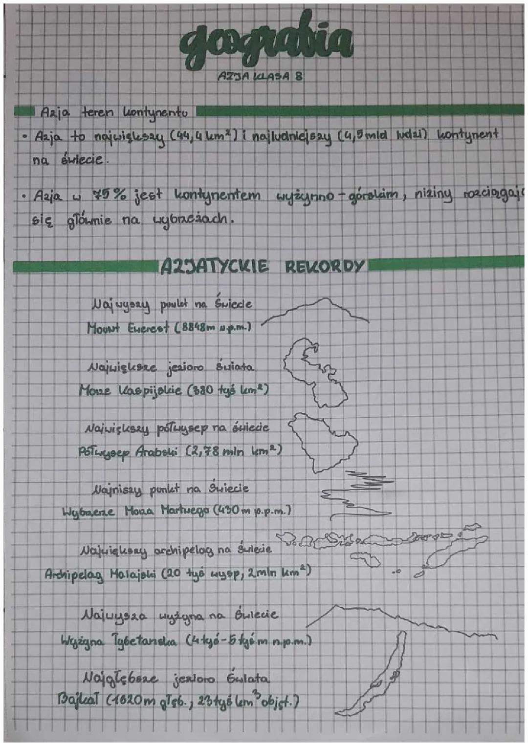 Azja streszczenie NOWA ERA