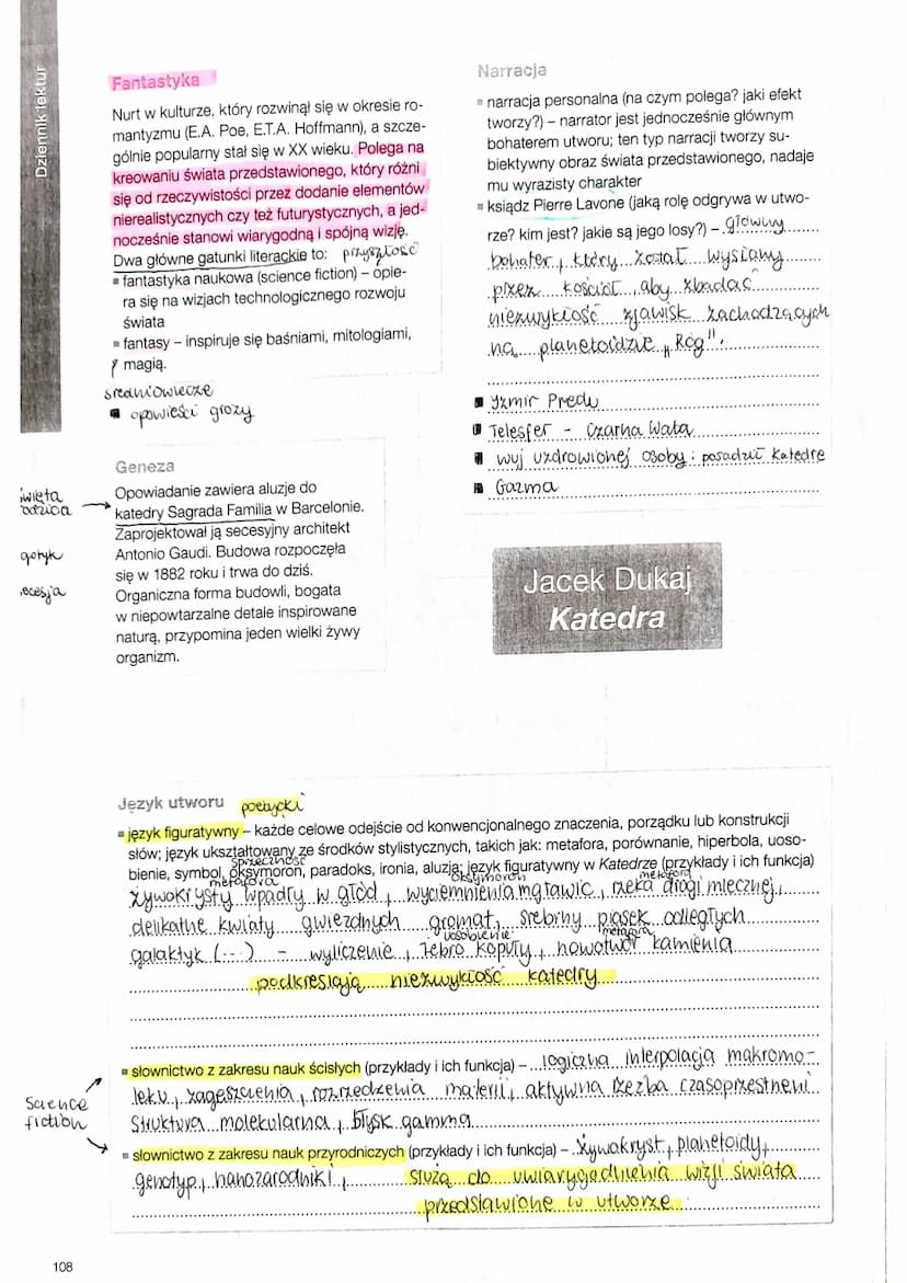 Katedra
часек Dukaj
الاسد ملند
:
epoka wspotczesność
rodroj literacku! epika
odległa przystość tridg
DM0011014
miejsce: fikcyjna planetoida 