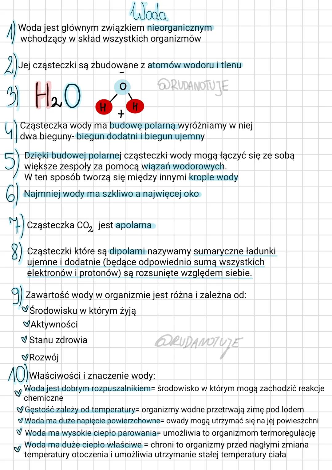 Znaczenie wody dla organizmów