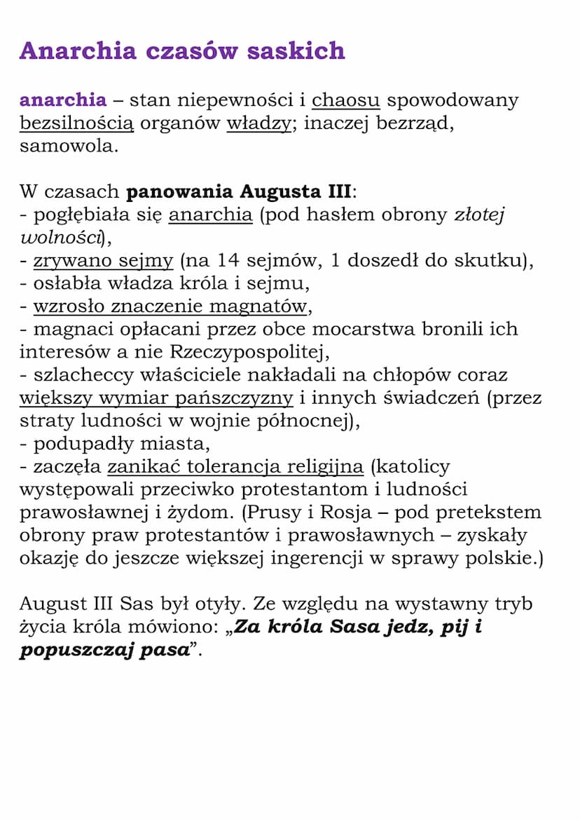 Rzeczpospolita w okresie
kryzysu - czasy saskie
Początki unii polsko-saskiej
Saksonia - jedno z bogatszych i najbardziej gospodarczo
rozwini