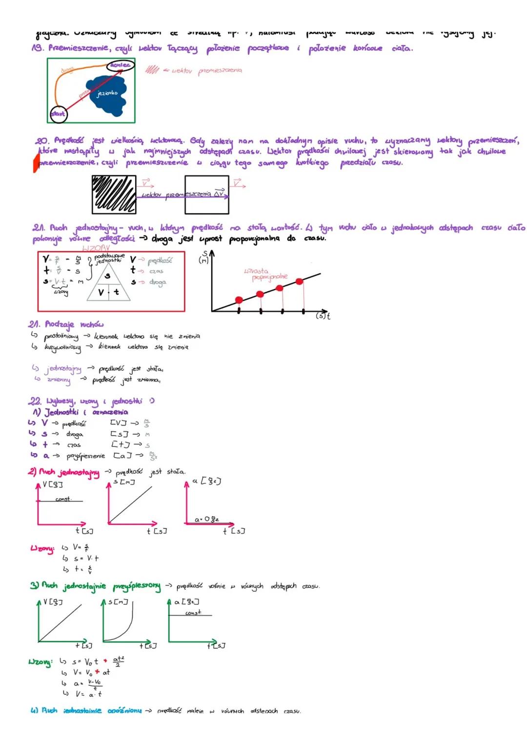 # Fizyka - kinematyka.
Iroda, listopada 2023 17:10

1. Fizyka jest nauką doświadczalnyą, więc w dużej mierze dzięki doświadczeniom i pomiaro