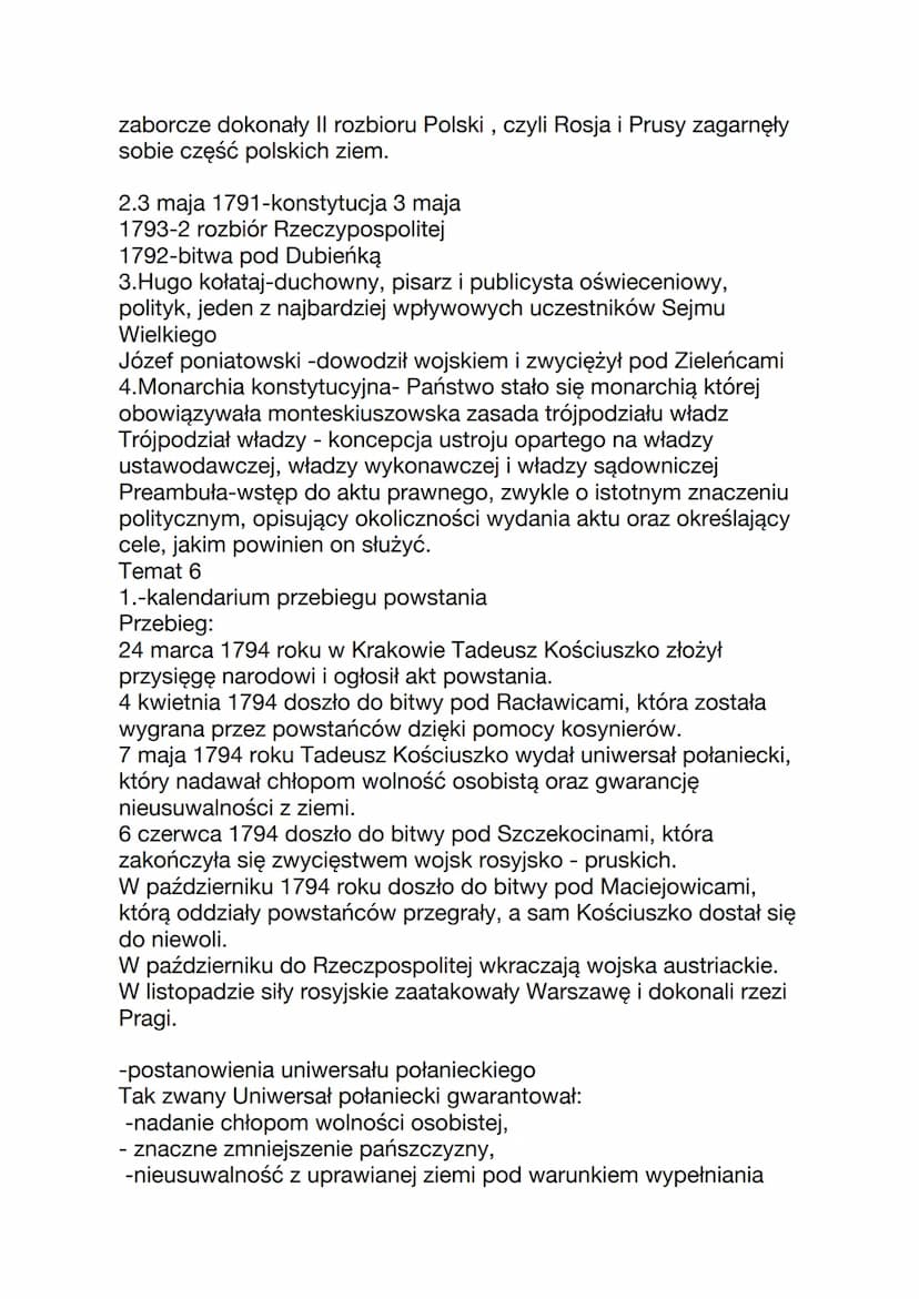 Historia
1.-Scharakteryzuj politykę sasow w Rzeczypospolitej
-Za rządów Augusta II Mocnego i Augusta III Sasa Rzeczpospolita
w polityce międ