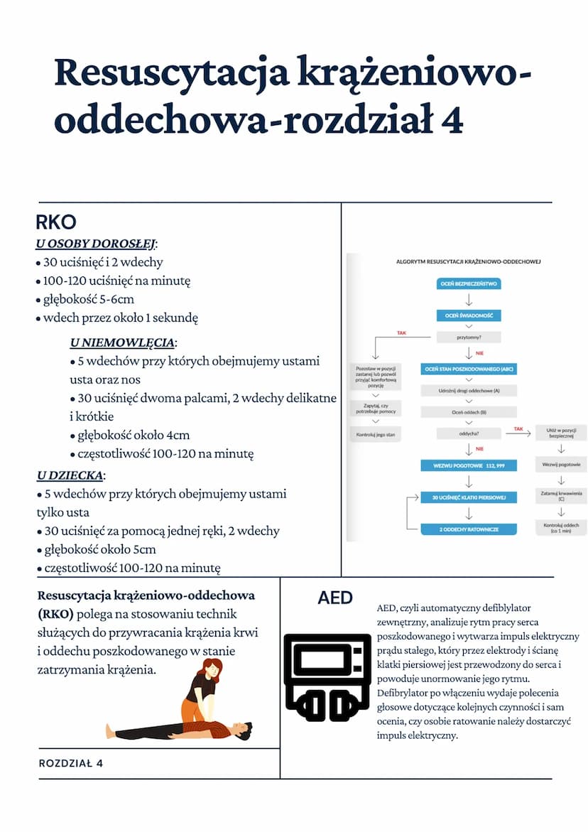 Wiadomości z zakresu
pierwszej pomocy-rozdział 1
PIERWSZA POMOC
rozpoznanie sytuacji i określenie istniejących
zagrożeń (ryzyka)
zabezpiecze