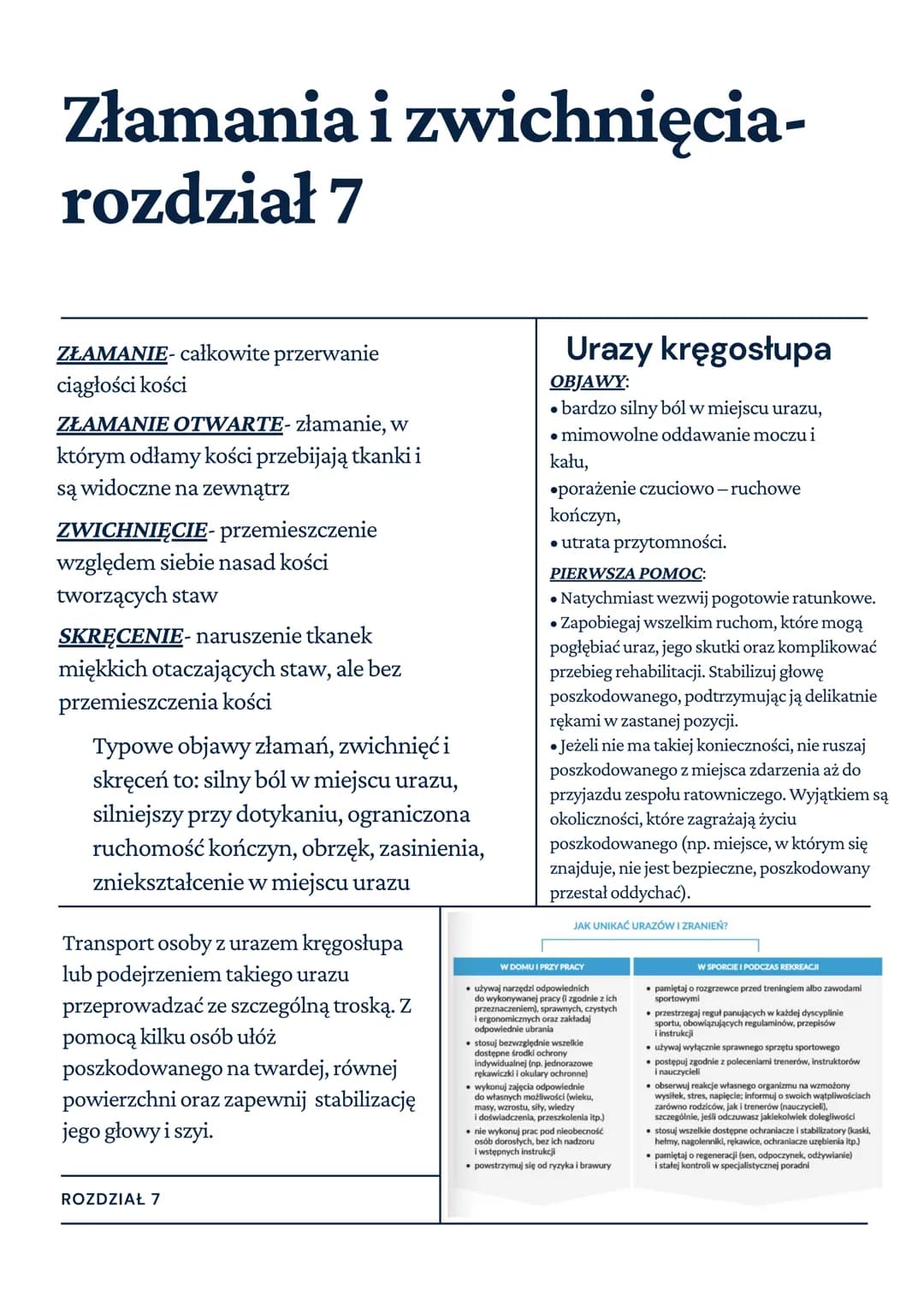 Wiadomości z zakresu
pierwszej pomocy-rozdział 1
PIERWSZA POMOC
rozpoznanie sytuacji i określenie istniejących
zagrożeń (ryzyka)
zabezpiecze