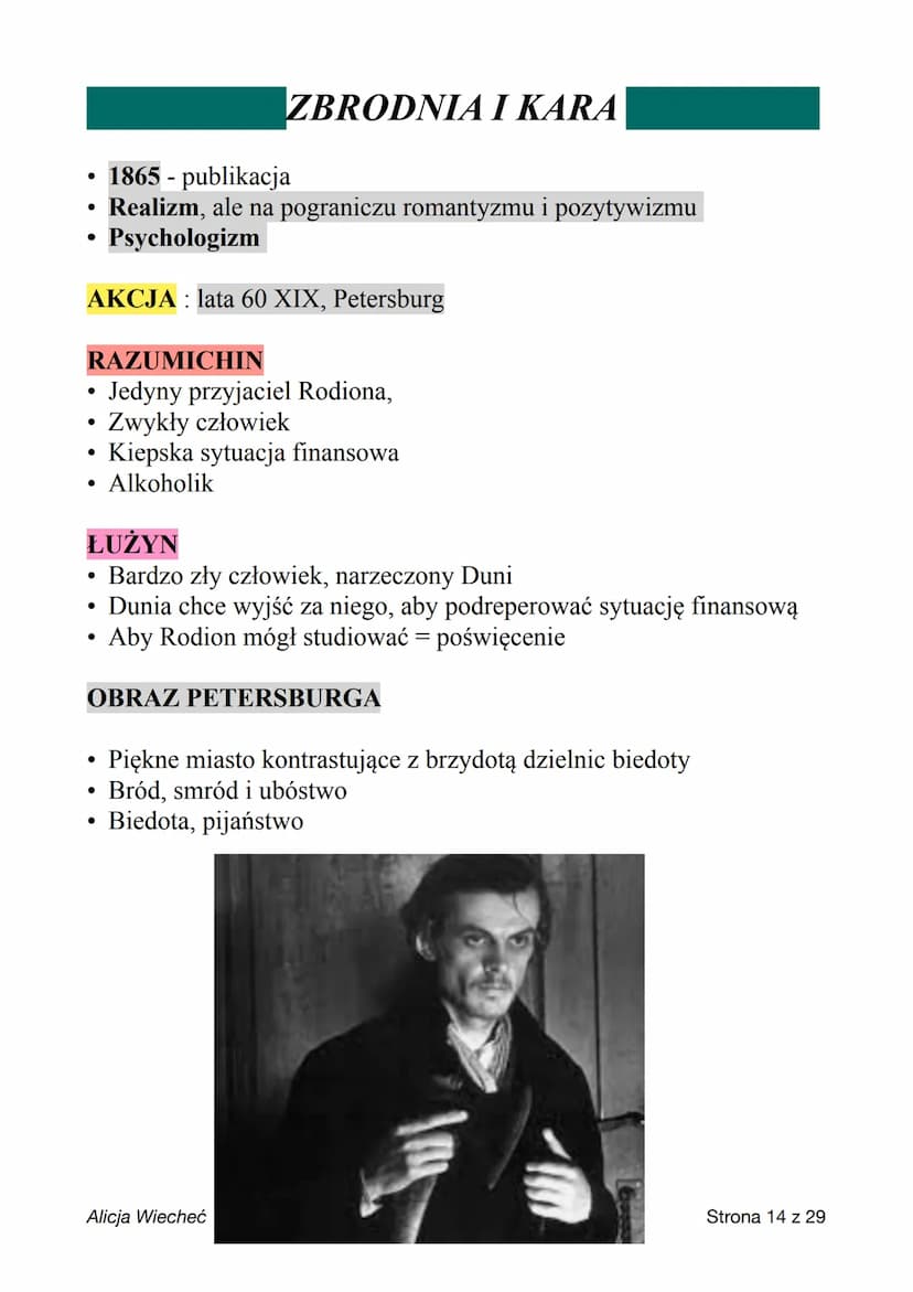 ,,Daremne żale"
Przeszłości nie zmienimy, ale mamy wpływ na teraz i jutro.
Wzywa do zmiany w myśleniu, rozwoju.
Krytykuje stawianie się w ro