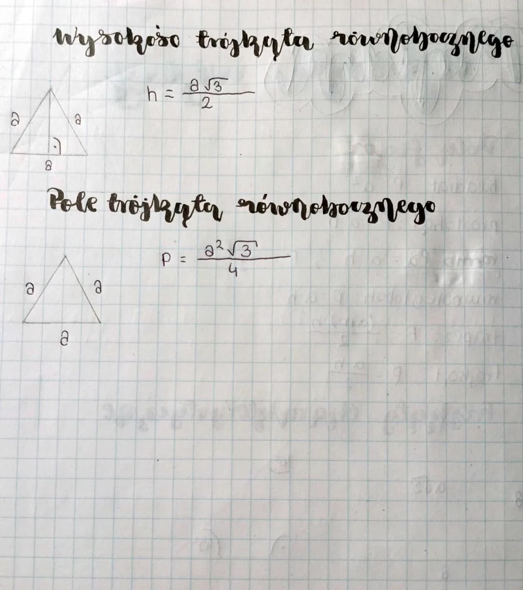Mijlong as iyong
Poly figer
Kwadrat: P = a ²
Prostokąt: P = a.b
romb: P = a.h
Co
b
a
np.
hownoległobok: p=0 h
trape2: P =
(a+b).h
2
trojkot
