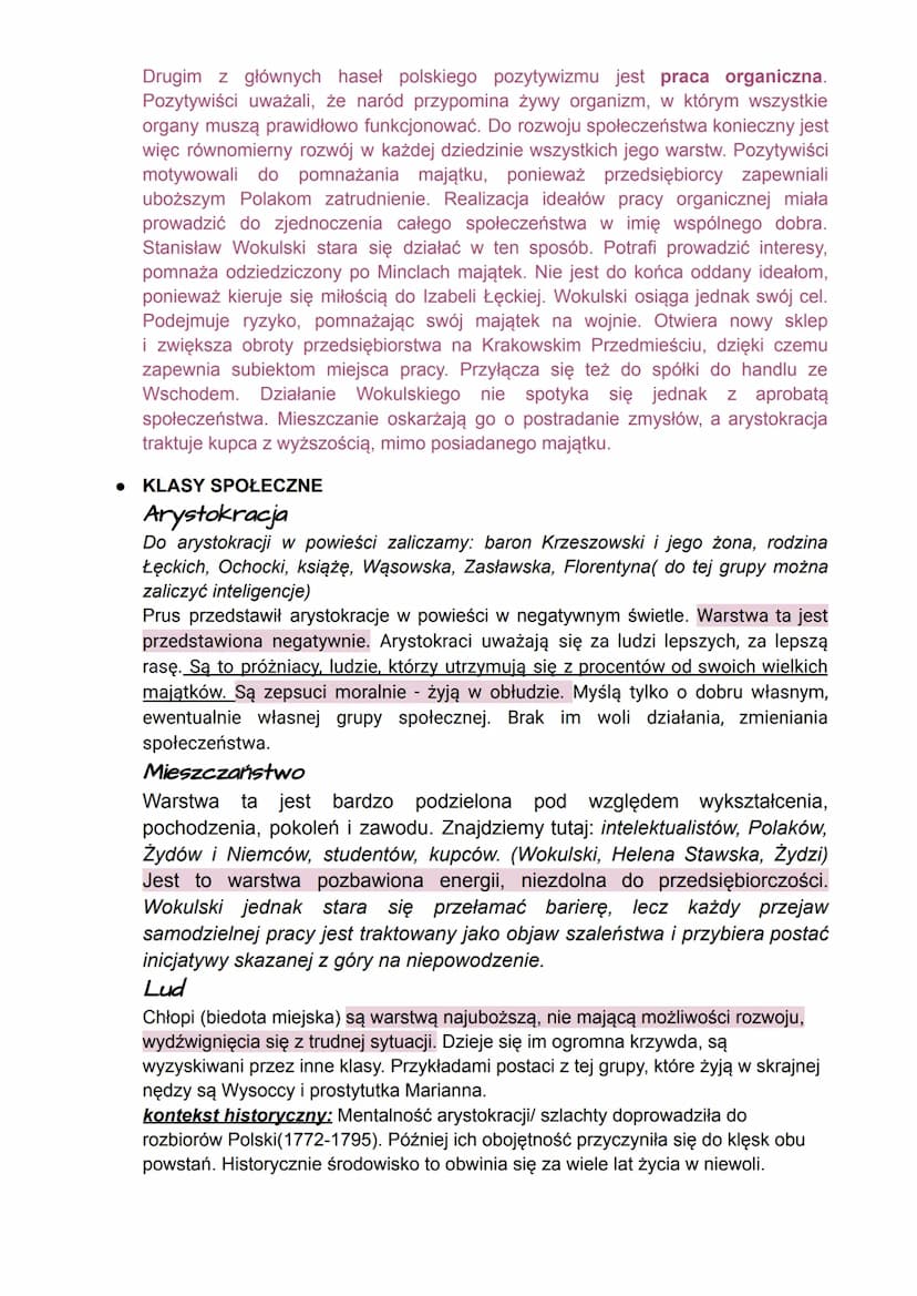 •
PATRIOTYZM
Motywy "Lalka"
Ignacy Rzecki jest wiernym patriotą. Popiera on politykę Napoleona. W swoich
pamiętnikach nawiązuje do wielu his