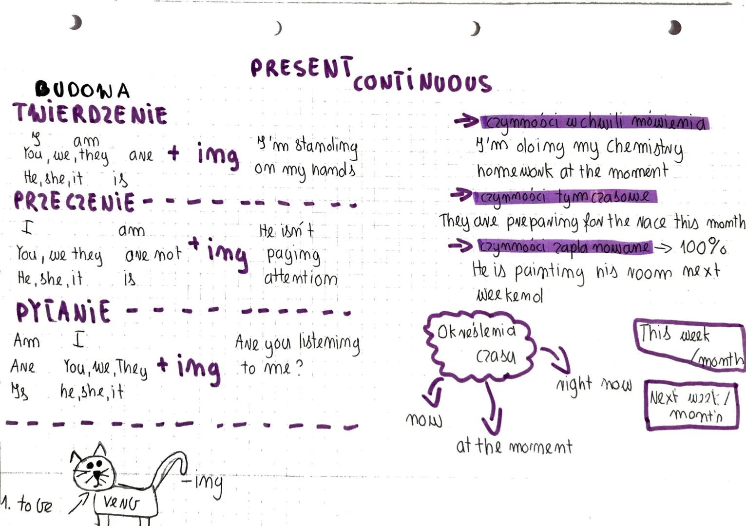 BUDOWA
TWIERDZENIE
S
am
You, we, they are & img
He, she, it
is
PRZECZENIE
PYTANIE
I
I
am.
He isn't.
You, we they are not *imy paging
He, she