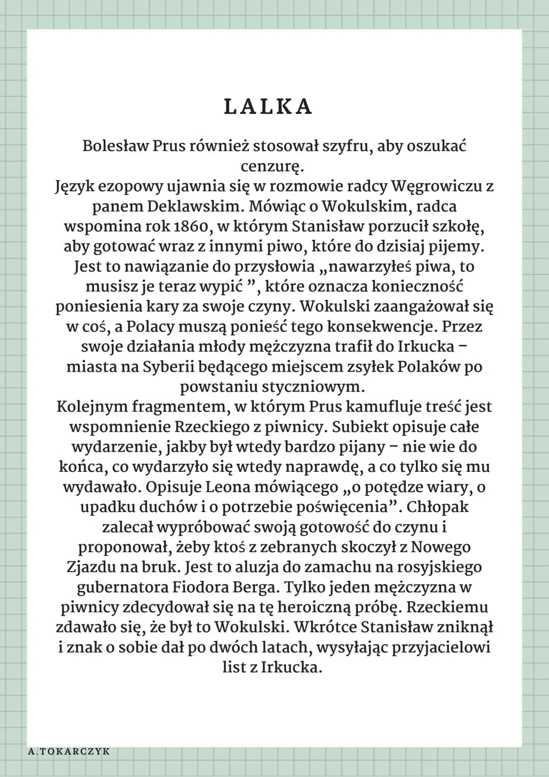 JĘZYK EZOPOWY W XIX I XX W.
WSTĘP
Cenzura panuje w systemach niedemokratycznych, gdzie
brakuje wolności słowa i wyznania. Do dzieł literacki
