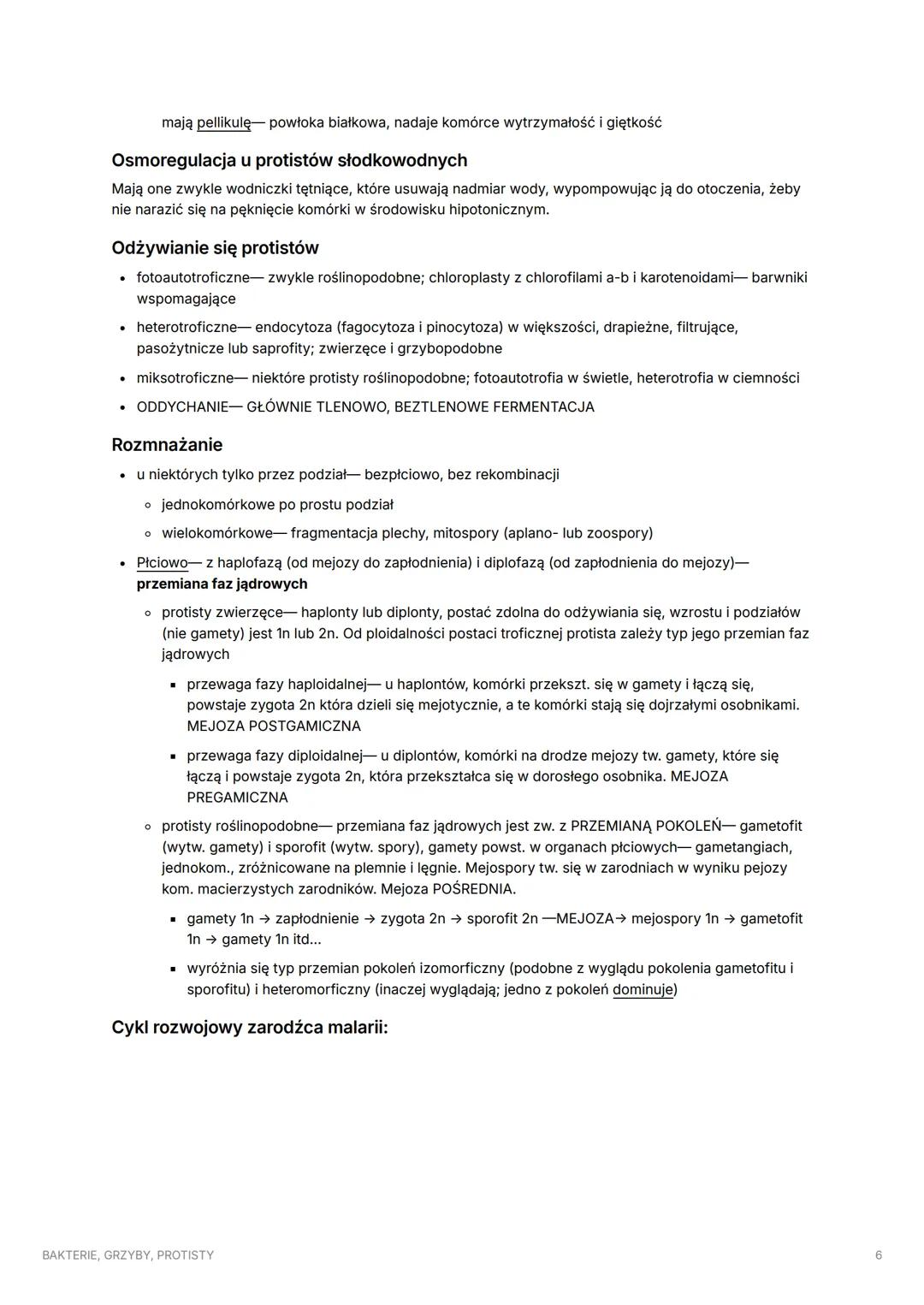 --- OCR Start ---
BAKTERIE, GRZYBY, PROTISTY
Archeony
Wręcz bliższe eukariontom niż bakterie, nadal PROKARIONTY
Nie stwierdzono form pasożyt
