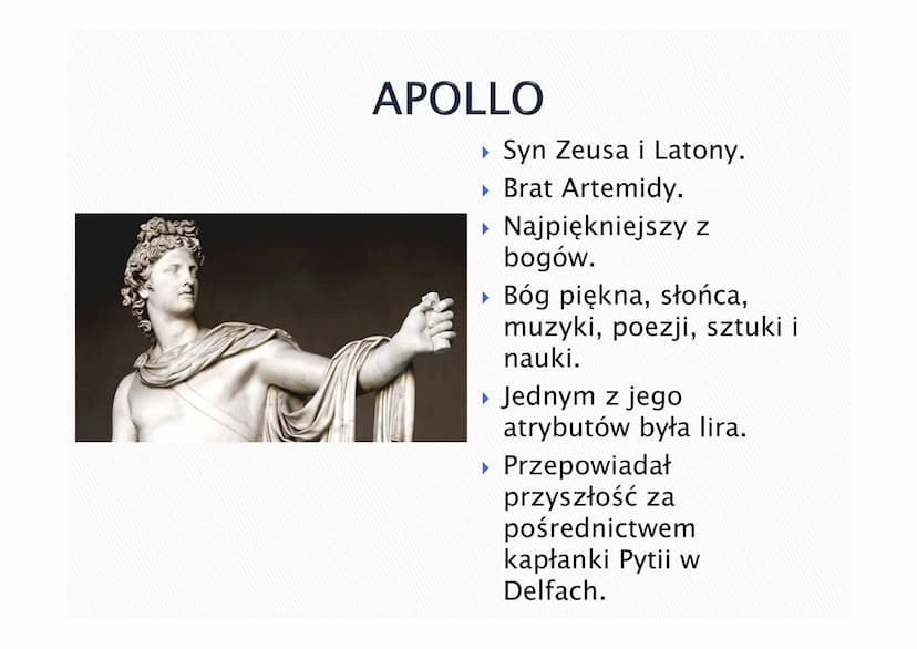 BOGOWIE
OLIMPIJSCY PODZIAŁ BOGÓW GRECKICH
▸ OLIMPIJSCY
▸ ZIEMSCY
► ŚWIATŁA I POWIETRZA
▸ MORZA
▸ PIEKIEŁ
▸ SPRAW I DOLI LUDZKICH SIEDZIBA BO
