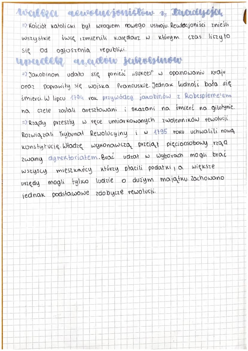 Mist's cria
desalenie monarchii í poczatch acpubli-
ki
Republina
Francuska
=>Francuscy rewolucjoniści
rozpowszechnić swoje idee w pozostałyc