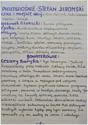 Know Przedwiośnie- streszczenie  thumbnail