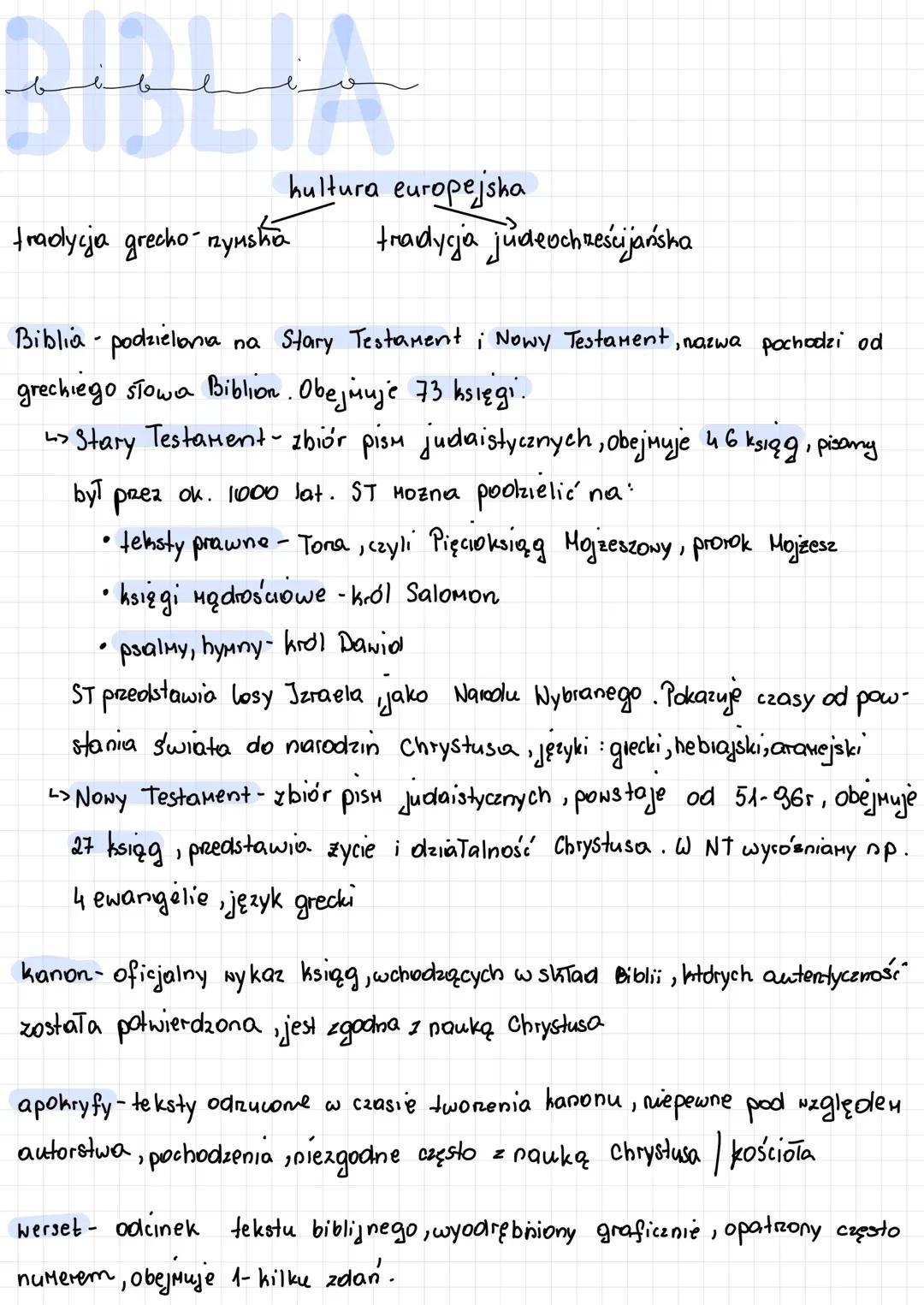 Biblia - Opracowanie i Związki Frazeologiczne