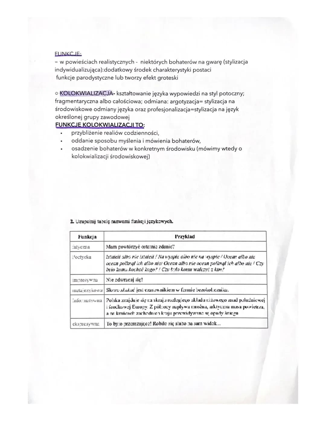 • ZNAKI:
NAUKA O JĘZYKU
1. NATURALNE: związek między znakiem a tym, co on oznacza jest naturalny;
błyskawice- oznaka burzy; kaszel-choroba
2