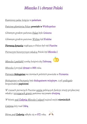 Know Mieszko I i chrzest Polski  thumbnail