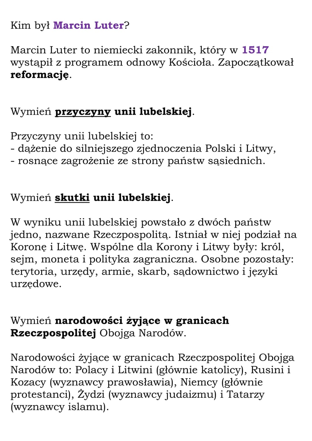 
<p>Unia lubelska to międzynarodowa umowa zawarta między Królestwem Polskim i Wielkim Księstwem Litewskim w 1569 roku. Na jej mocy państwa t