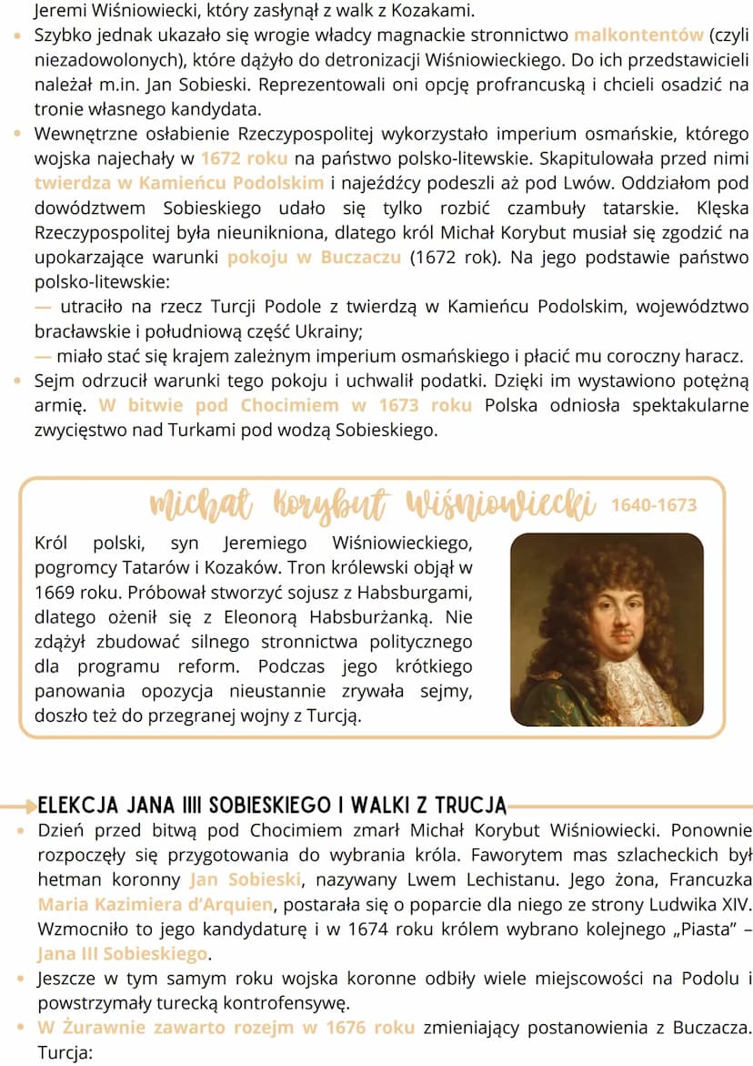# Wojny z
# imperium osmanskim

1621 r.
walki pod Chocimiem
i pokój hetmański

1620 r. 1624 r.
bitwa pokój wieczysty pomiędzy
pod Rzecząposp